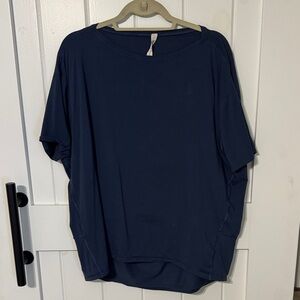 Authentic Lululemon vintage dark blue boat neck shirt 12